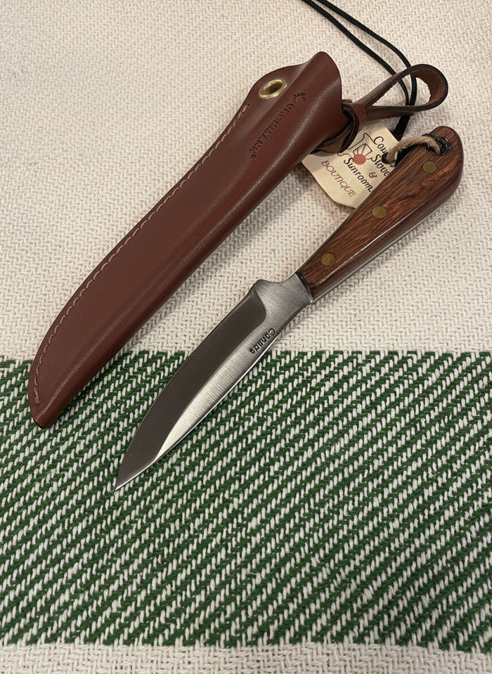 GROHMANN KNIVES -R3C- Boat RSWD carbon steel regular open sheath- $141