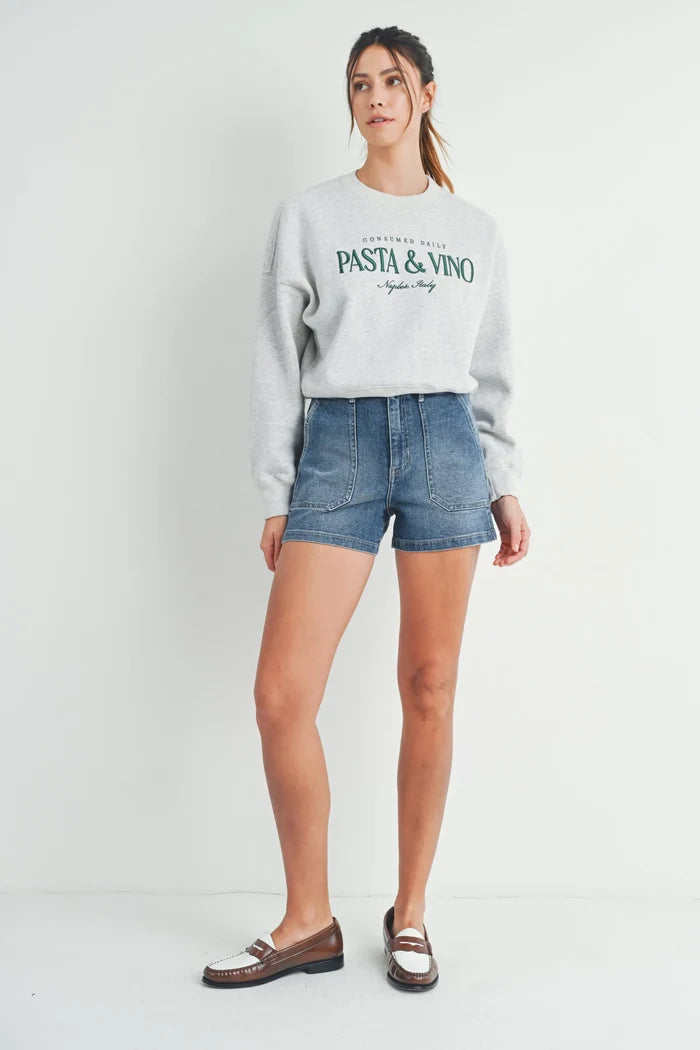 MEDIUM DENIM / X-SMALL