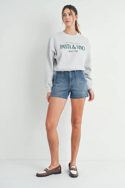 MEDIUM DENIM / X-SMALL