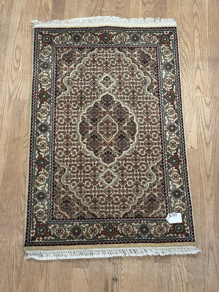Indian Mahi [Wool + Silk] - 2x3