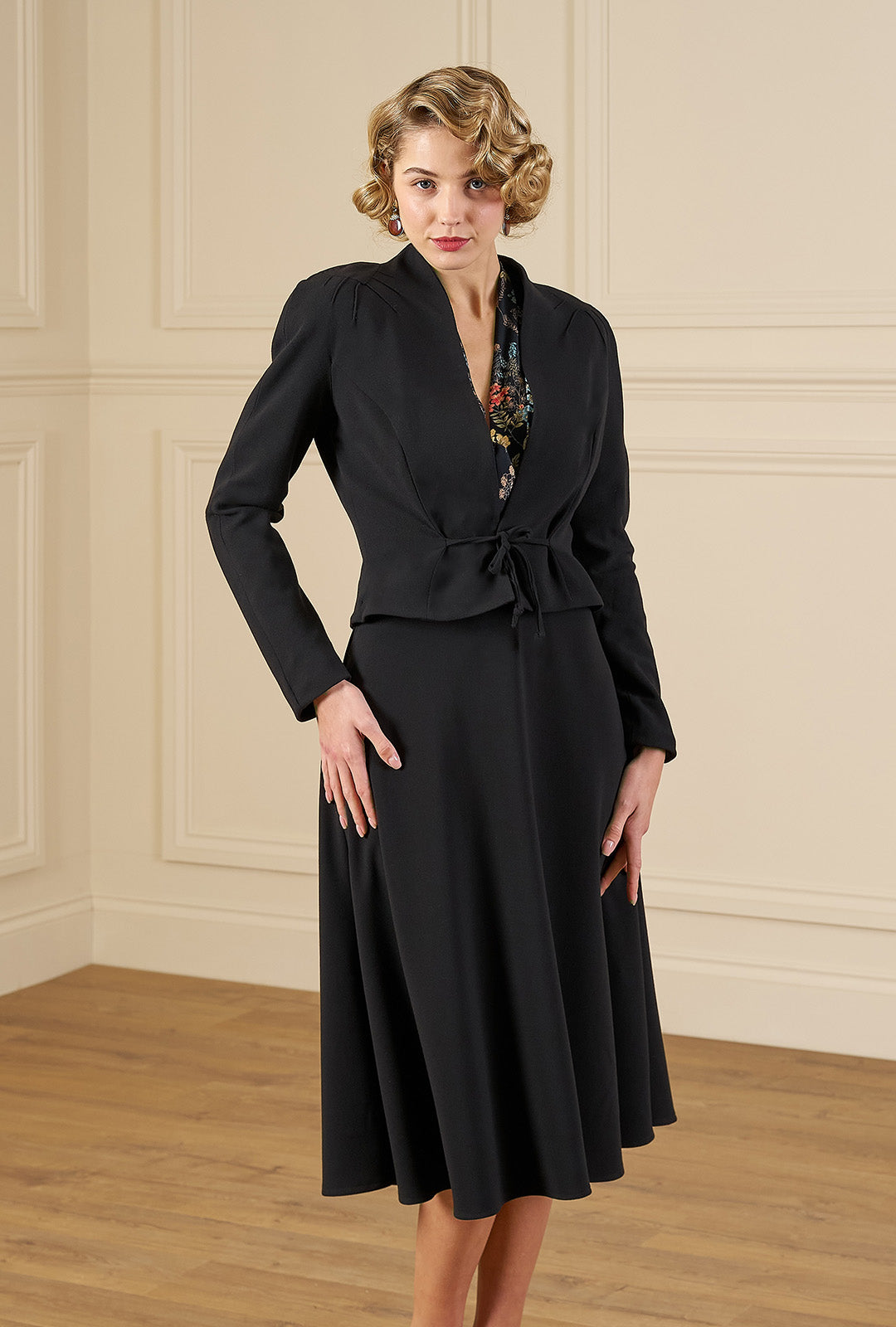 1930s Jitterbug Dress in Botanica