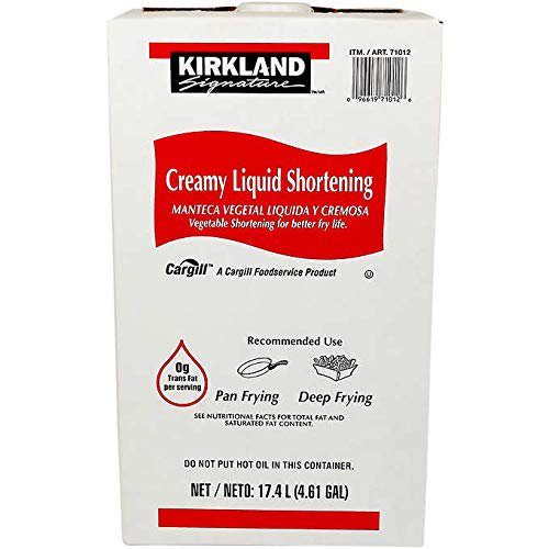 Kirkland Signature Creamy Liquid Shortening, 35 Pounds