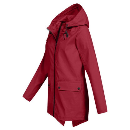 Maria | Women's Hooded Longline Jacket