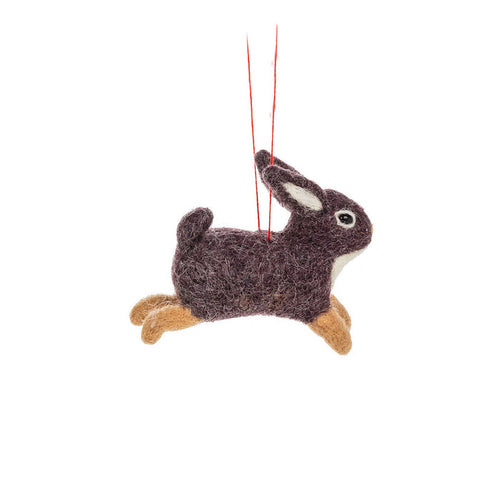 Ornament - Leaping Rabbit
