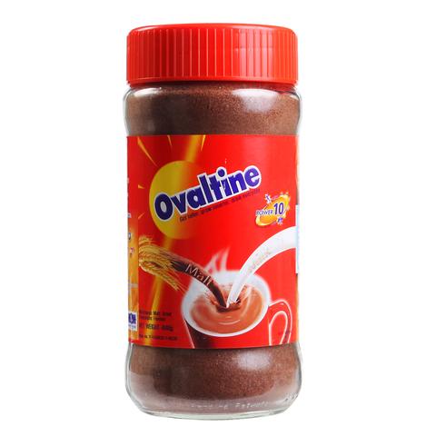 Ovaltine-Glas Bottle-(Woodbridge International African Market-VA)-B