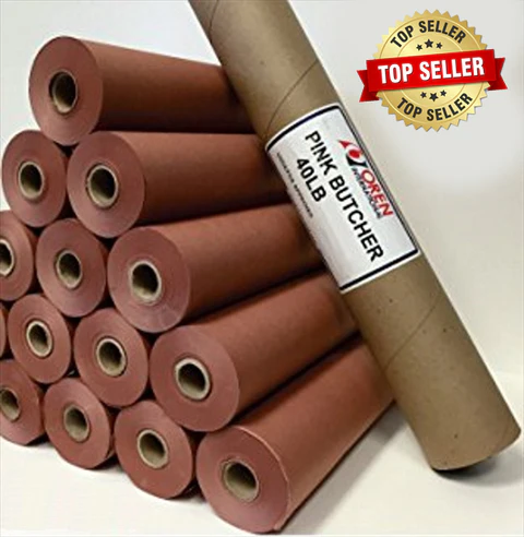 Pink Butcher Paper - 24" x 150ft