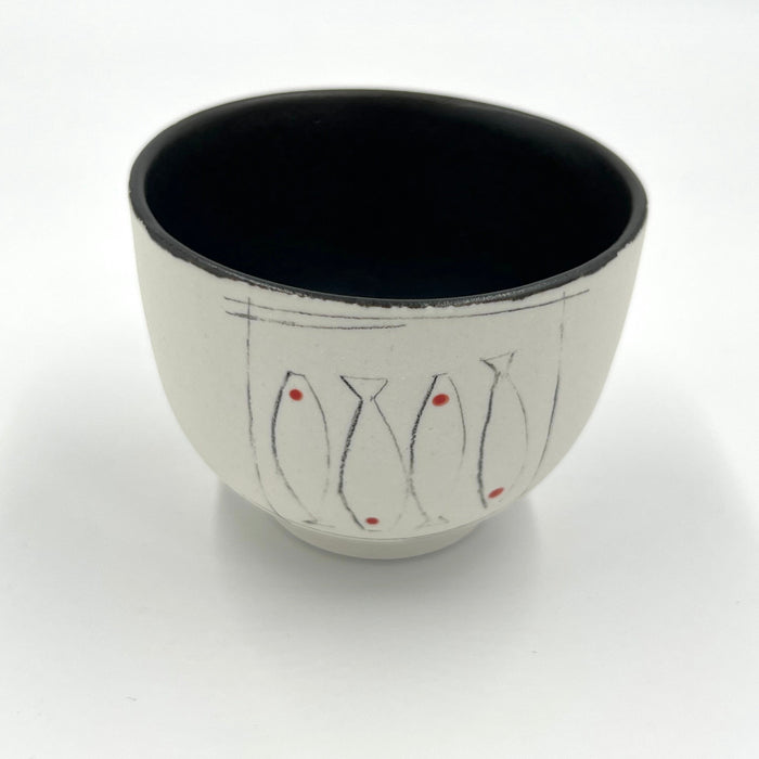 Porcelain Tumbler with Fish