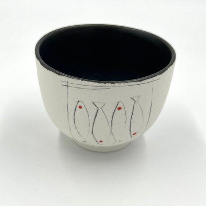 Porcelain Tumbler with Fish