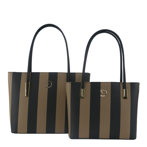 Purse - Stripe w/ Double Strap
