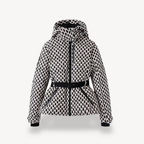 Riley | Women's Hooded Belted Puffer Jacket