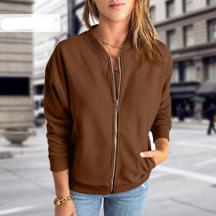 Scarlett | Women's Zip-Up Bomber Jacket