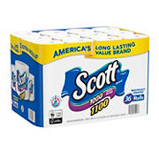 Scott 1100-Sheets,1-Ply Bath Tissue, 36 pk