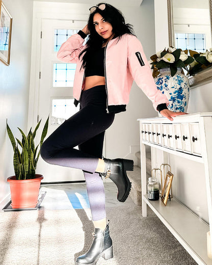 Sheryl | Women's Lightweight Bomber Jacket