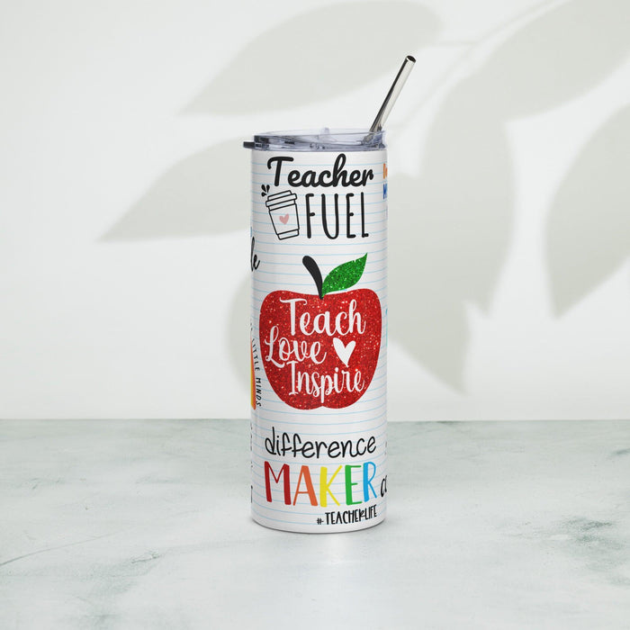 Teacher Life Stainless steel tumbler