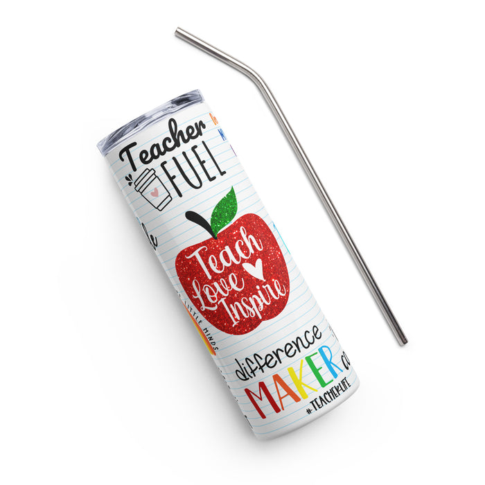 Teacher Life Stainless steel tumbler