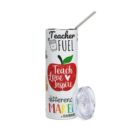 Teacher Life Stainless steel tumbler
