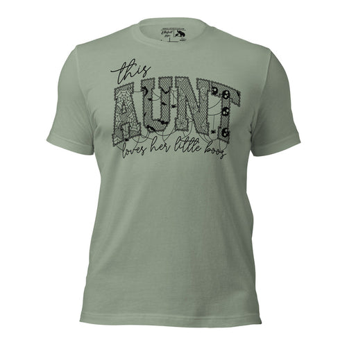 Cute Halloween gift for aunt t-shirt perfect for fall celebrations