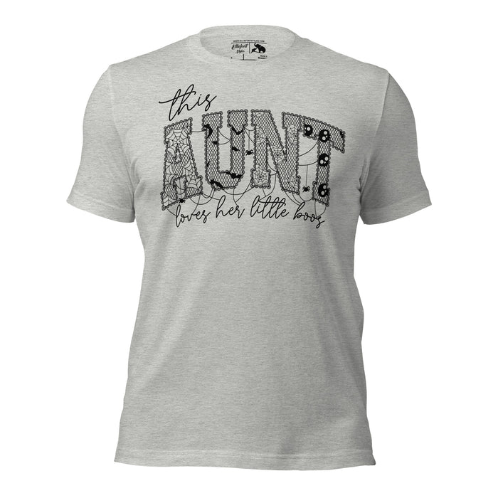 Funny Halloween shirt for cool aunts who love their little ghosts