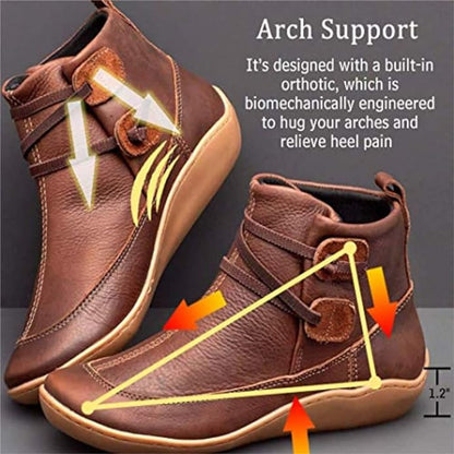 Tiana™ Soft Ortho Vegan Leather Boots