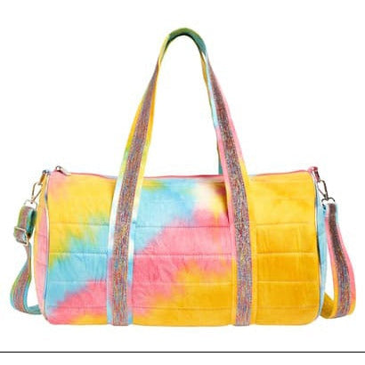 Tie Dye duffel bags