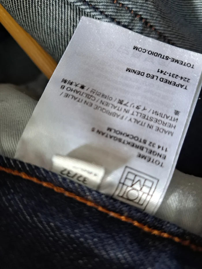 Toteme Tapered Denim-jeans