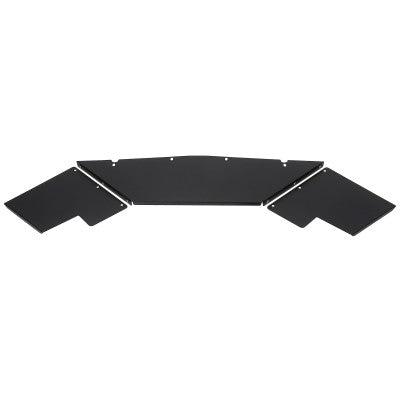 TR6-910441A Aluminum Radiator Shroud, Black Wrinkle Finish