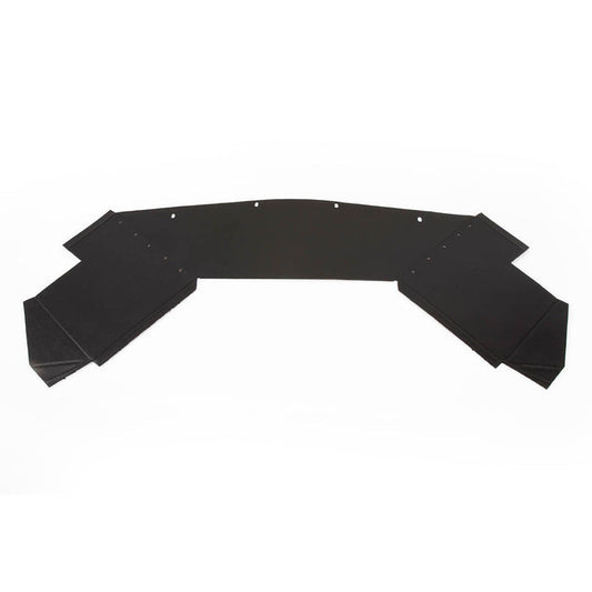 TR6-910441A Radiator Shroud, Aluminium, Black Crinkle Finish