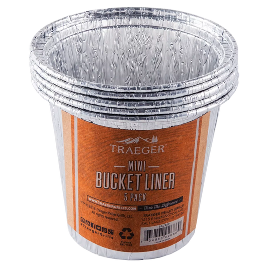 Traeger - Mini Grease Bucket Liners - 5 Pack - Ranger